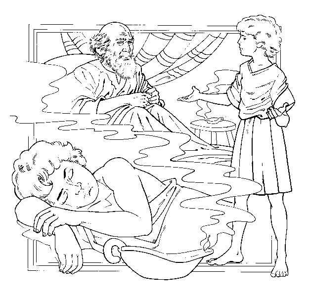 bible story coloring pages samuel - photo #3